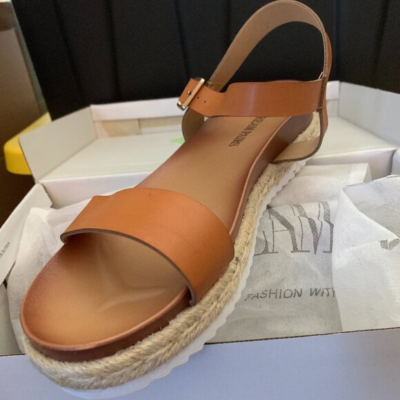 DREAM PAIRS Women’s Open Toe Ankle Strap Espadrille Casual Platform Sandal 8M - Picture 6 of 6